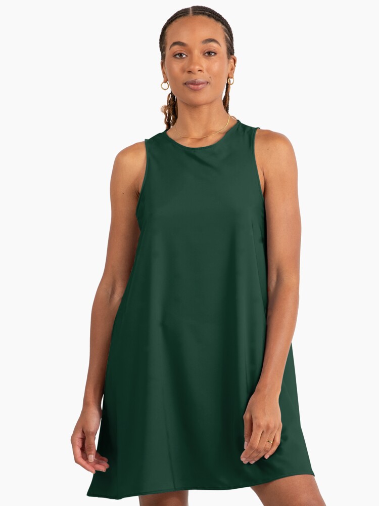 solid dark green" A-Line Dress for Sale by ViviennePoet | Redbubble solid dark green" A-Line Dress for Sale by ViviennePoet | Redbubble