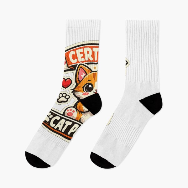 Item preview, Cute Certified Cat Person Cartoon Cat Design designed and sold by Wolf Creator.