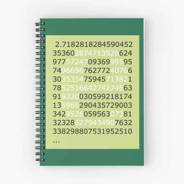 Item preview, Euler Number designed and sold by Nerdivora.