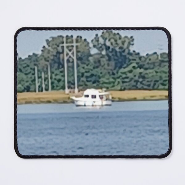 Item preview, Small Boat on Cooper River Photo designed and sold by chucktownjax.