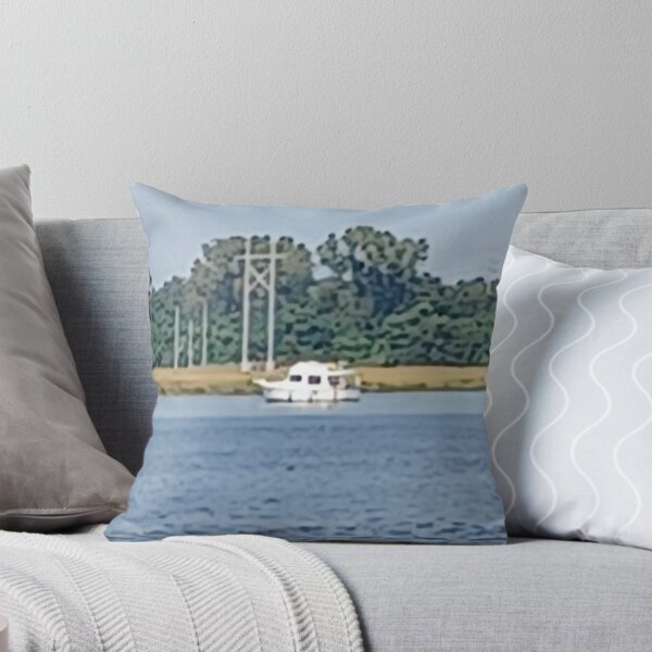 Item preview, Small Boat on Cooper River Photo designed and sold by chucktownjax.