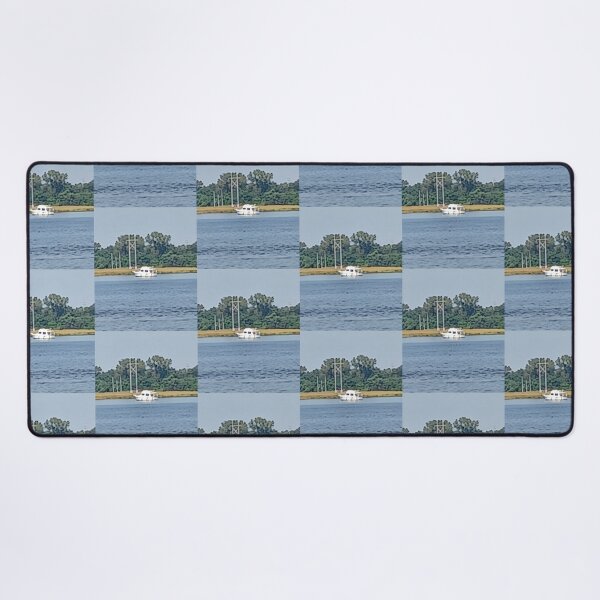 Item preview, Small Boat on Cooper River Photo designed and sold by chucktownjax.