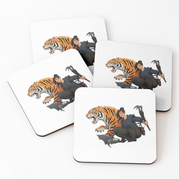 Item preview, Yuriko, the Tiger's Shadow - Custom Artwork T-Shirt designed and sold by RickStillDesigns.