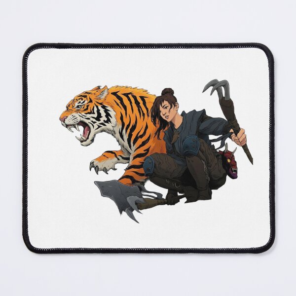 Item preview, Yuriko, the Tiger's Shadow - Custom Artwork T-Shirt designed and sold by RickStillDesigns.