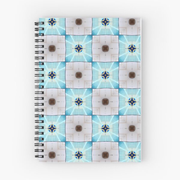 Item preview, Geometric retro designed pattern in baby bleu designed and sold by Jonnekesart.