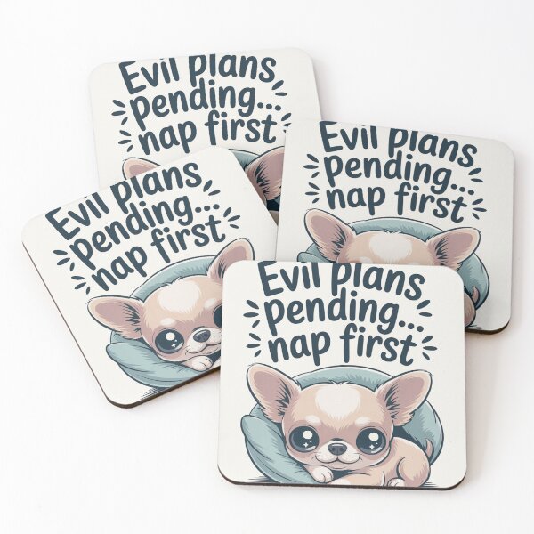 Item preview, Evil Plans Nap first designed and sold by NewFoundGifts.