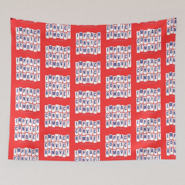 Item preview, IMPEACH CONVICT REMOVE! designed and sold by Mitchel Leet.