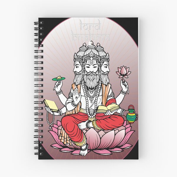 Item preview, Gods of India Art Series - Lord Brahma - The Creator in Hindu belief designed and sold by ArtGMerch.