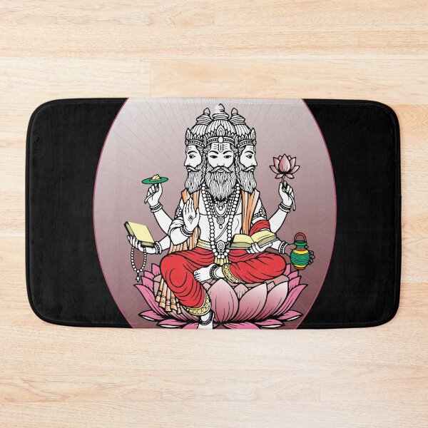 Item preview, Gods of India Art Series - Lord Brahma - The Creator in Hindu belief designed and sold by ArtGMerch.