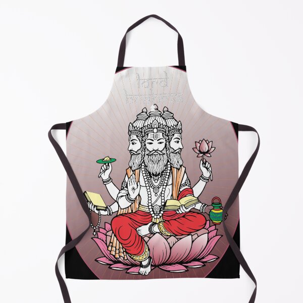 Item preview, Gods of India Art Series - Lord Brahma - The Creator in Hindu belief designed and sold by ArtGMerch.