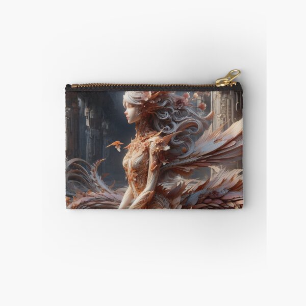 Item preview, Kayleen- naga of the valley shrine: bloomtech ascendant designed and sold by QiMera.