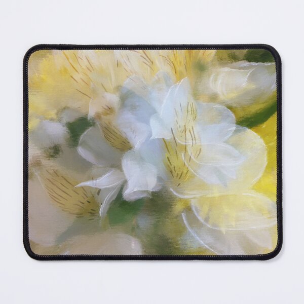 Item preview, Abstract Peruvian Lilies And Mums designed and sold by Lois  Bryan.