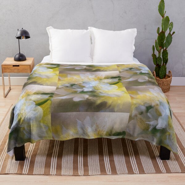 Item preview, Abstract Peruvian Lilies And Mums designed and sold by Lois  Bryan.