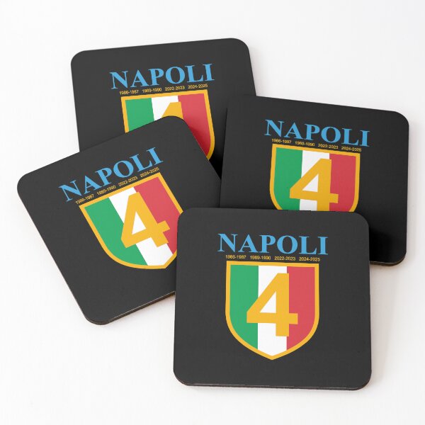 Item preview, Napoli 4th Title Tribute Italian Soccer Champions Graphic designed and sold by barrycantre11.