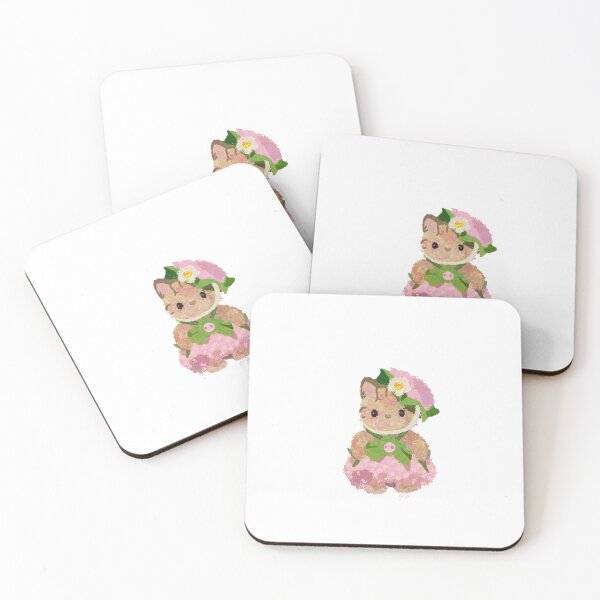Item preview, Calico Critter Strawberry Cat designed and sold by Lazi.doodle.