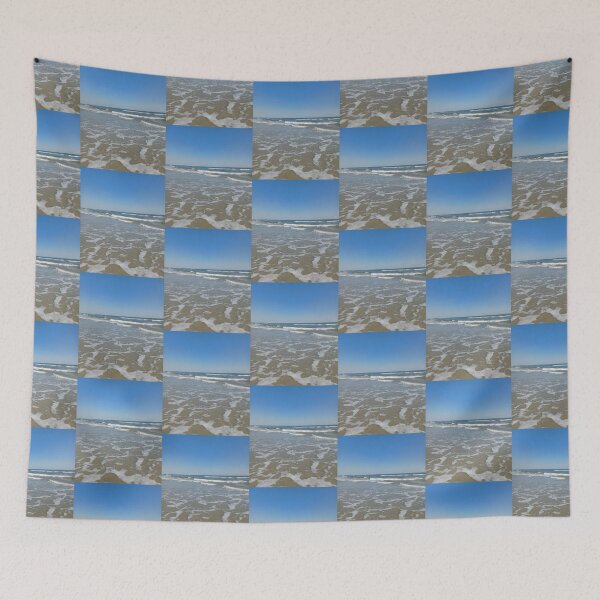 Item preview, Wave Patterns on Folly Beach Photo designed and sold by chucktownjax.