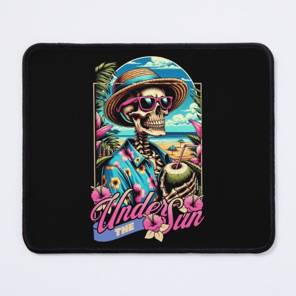 Item preview, Funny Tropical Skeleton Beach Vibes – Hawaiian Shirt Skull Summer Design designed and sold by C3J7.