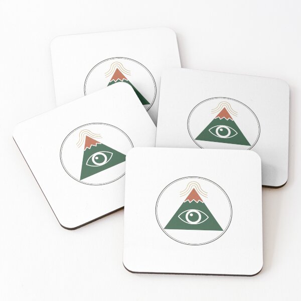 Item preview, All Seeing Eye Mountain Triangle Mystical T-Shirt | Illuminati Spiritual Boho Minimalist Design designed and sold by Unsololugar.