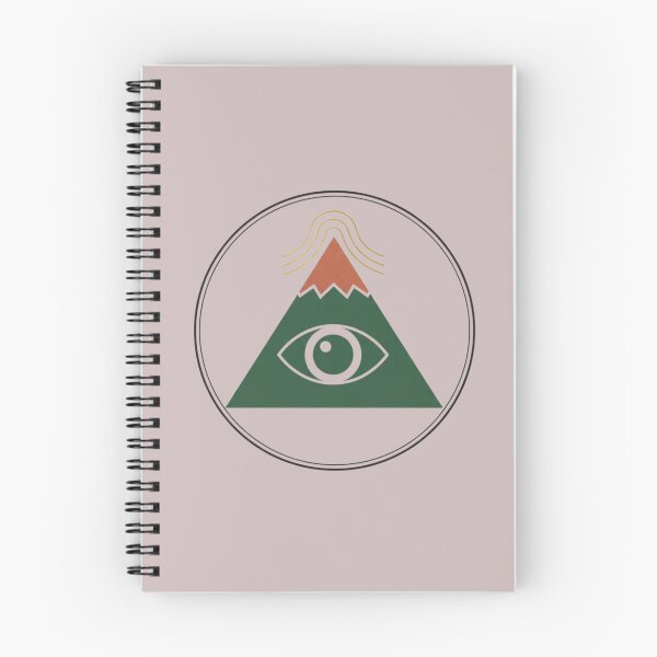 Item preview, All Seeing Eye Mountain Triangle Mystical T-Shirt | Illuminati Spiritual Boho Minimalist Design designed and sold by Unsololugar.