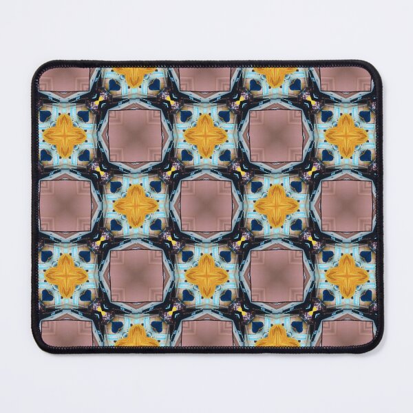 Item preview, Geometric retro designed pattern in pink, bleu and orange designed and sold by Jonnekesart.