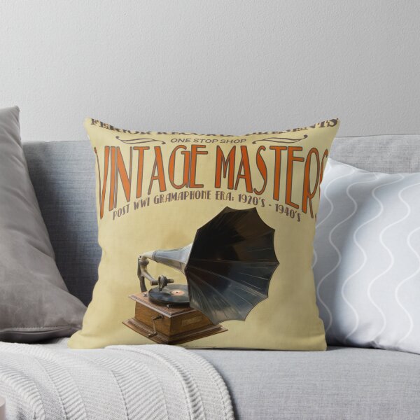 Item preview, Vintage Poster Retro Gramophone Record Player for Music Lovers designed and sold by RickE.