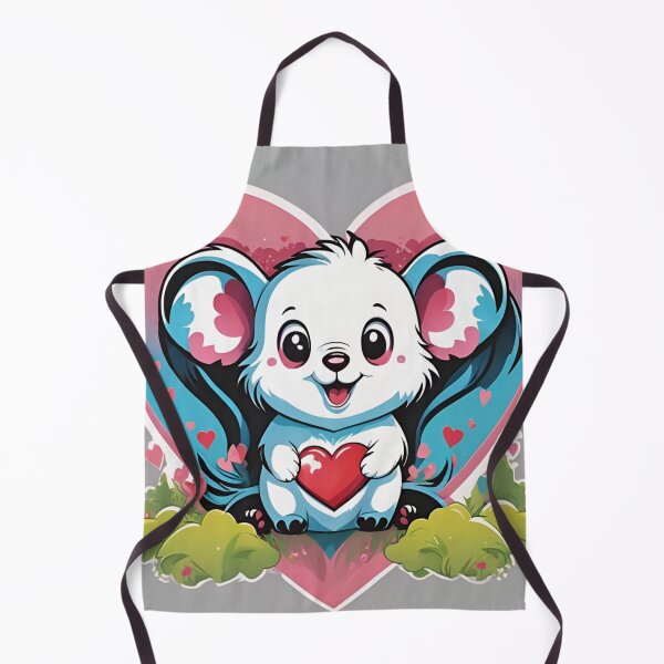 Item preview, Kawaii Mouse Holding Heart of Love designed and sold by CASASIS_MERCH.