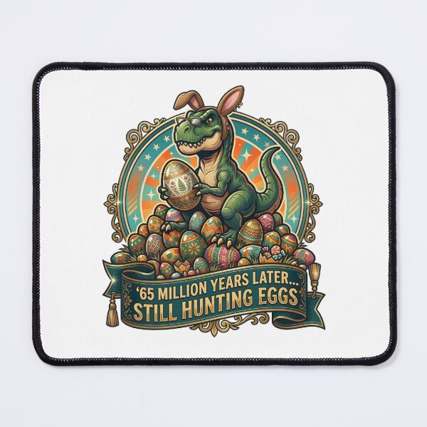 Item preview, 65 Million Years Later… Still Hunting Eggs – Funny Dinosaur Easter Shirt designed and sold by relso.