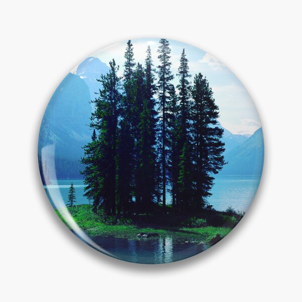Item preview, Canada's Spirit Island Calming Stylized Aesthetic Photo Art designed and sold by DEC02.