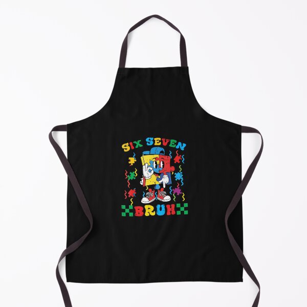 Item preview, Autism Puzzle Six Seven 67 Bruh designed and sold by Happycapyco.