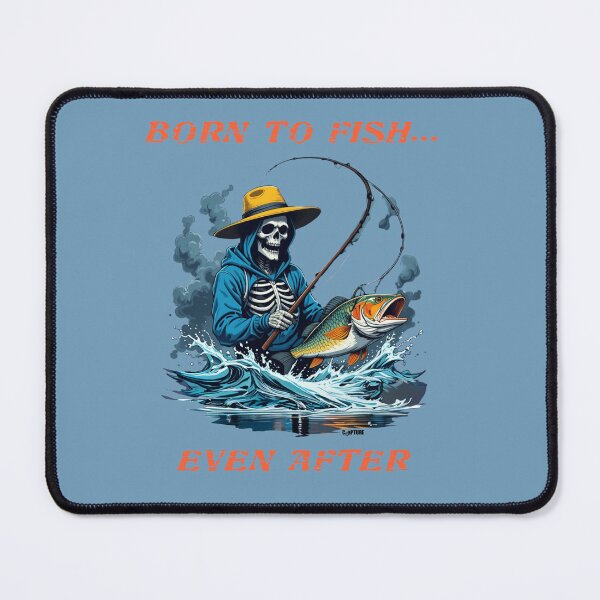 Item preview, Born To Fish Even After designed and sold by Capturetees.