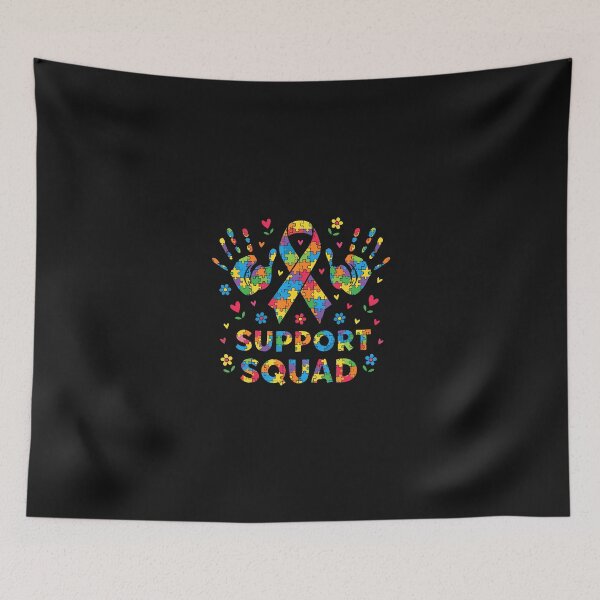 Item preview, Support Squad Autism Awareness designed and sold by Happycapyco.