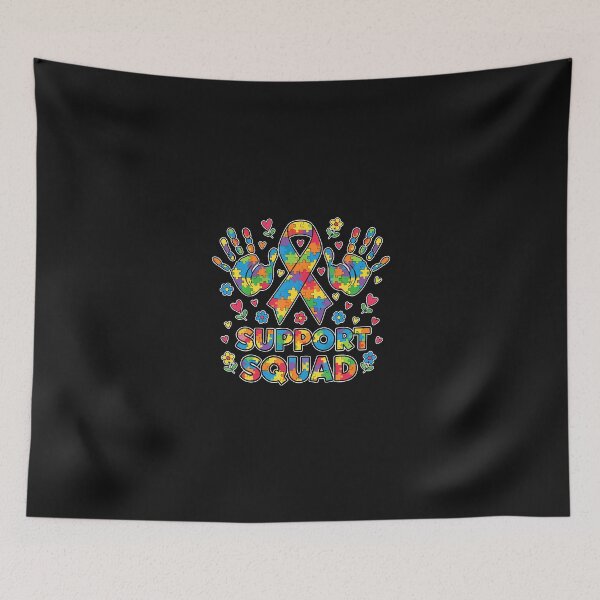 Item preview, Support Squad Autism Awareness designed and sold by Happycapyco.