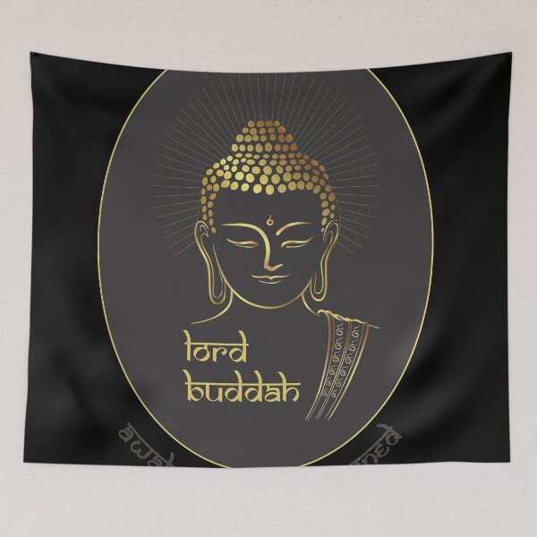 Item preview, Gods of India Art Series - Lord Buddah - Awakened and Enlightened designed and sold by ArtGMerch.