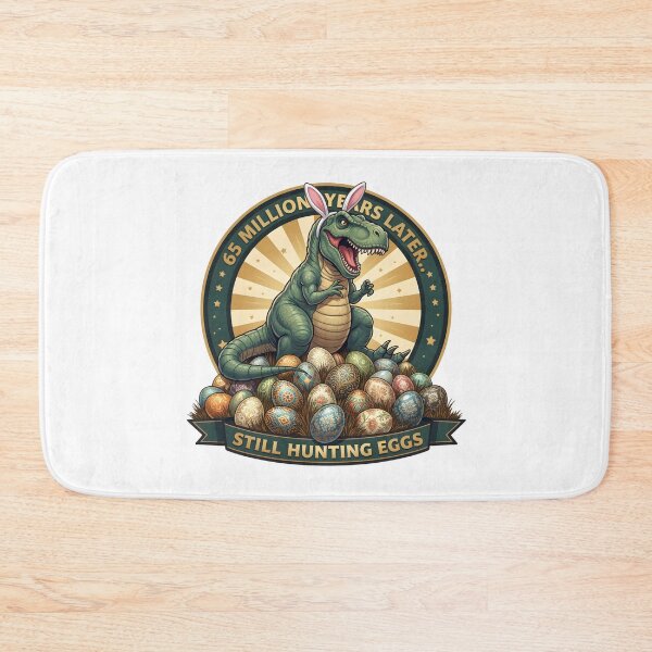 Item preview, Still Hunting Eggs – Funny T-Rex Easter Egg Hunter Design designed and sold by relso.