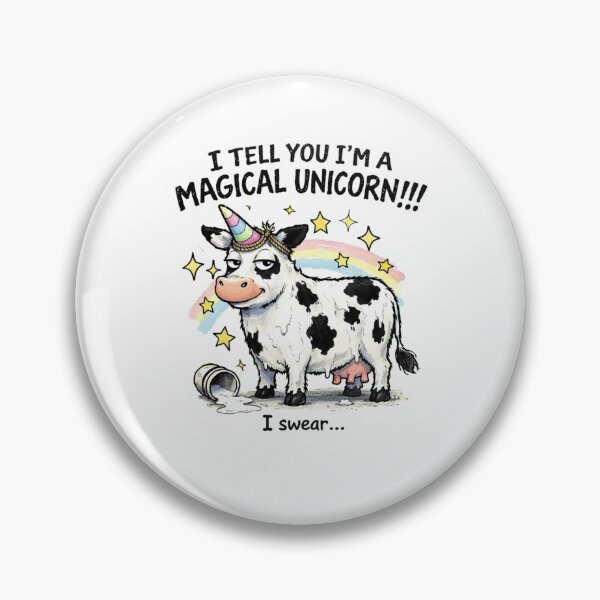 Item preview, The cow that wanted to be a unicorn designed and sold by sypetru.