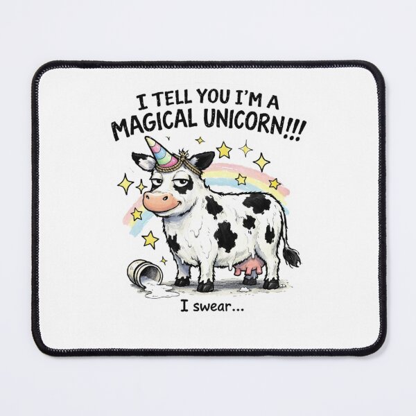 Item preview, The cow that wanted to be a unicorn designed and sold by sypetru.