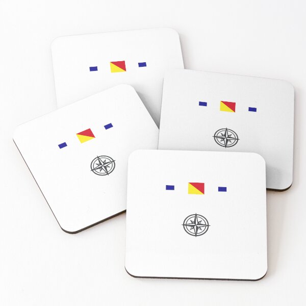 Item preview, SOS - Nautical Signal Flags designed and sold by AnchorsAwayCo.