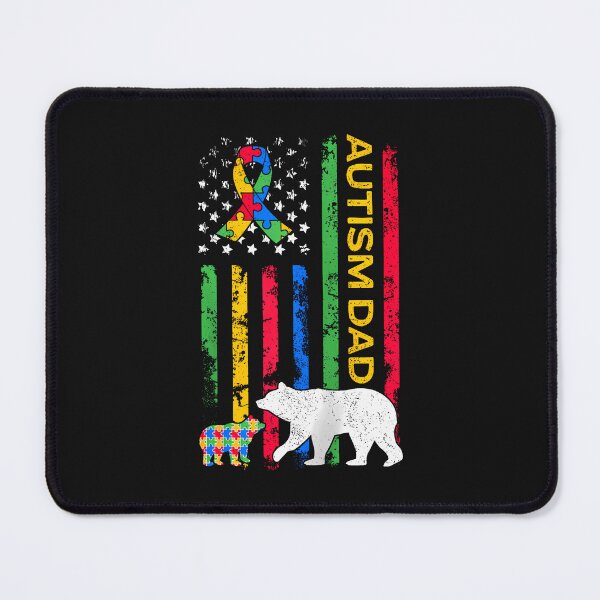 Item preview, Autism Dad Patriotic designed and sold by Happycapyco.