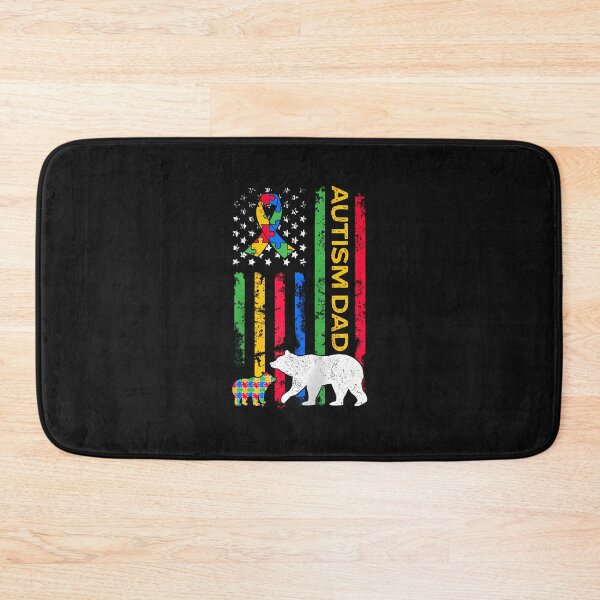 Item preview, Autism Dad Patriotic designed and sold by Happycapyco.