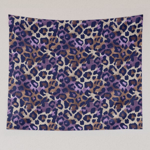 Item preview, Polished Leopard Textile  - Wildlife Print  - Christmas Gifts designed and sold by RoyalStarsPatts.