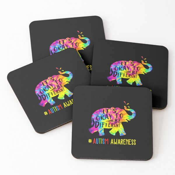 Item preview, It'S Okay To Be Different Elephant Autism Awareness designed and sold by Happycapyco.