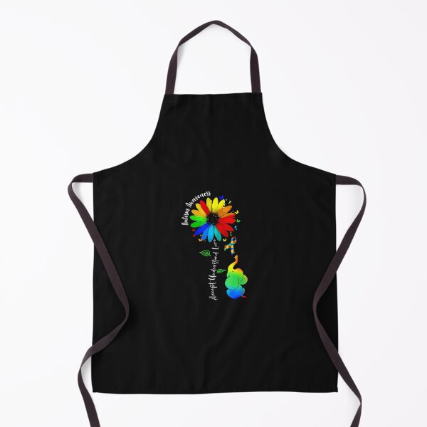 Item preview, Autism Awareness Sunflower Elephant designed and sold by Happycapyco.