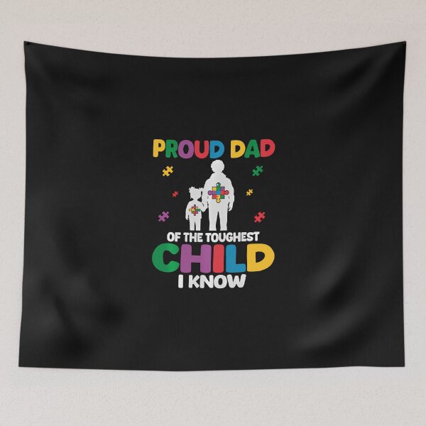 Item preview, Autism Dad Of Daughter designed and sold by Happycapyco.