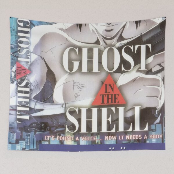 Item preview, Ghost In The Shell VHS Cover designed and sold by dvmedigital.