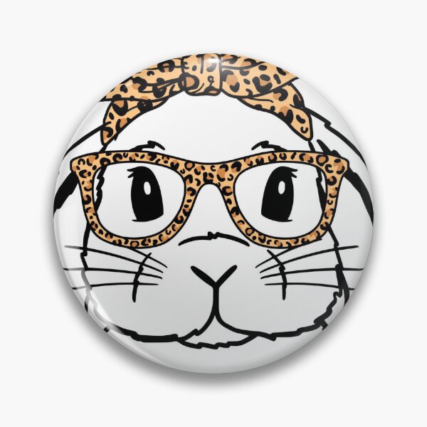 Item preview, Leopard Print Bunny Cute Animal Pattern  designed and sold by Pollock.