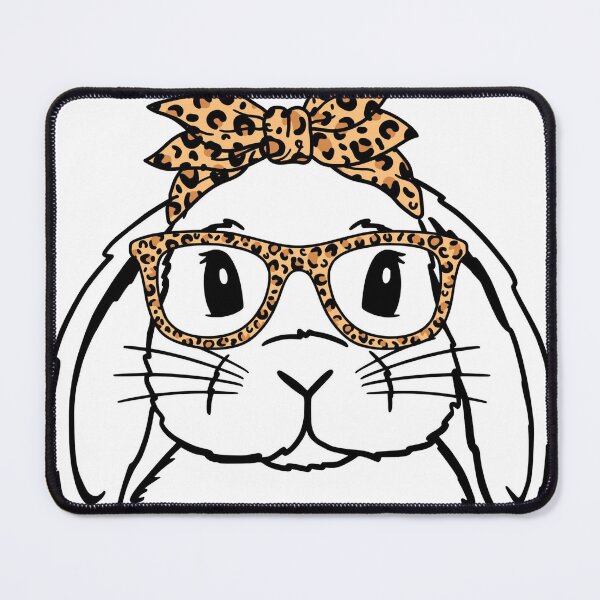 Item preview, Leopard Print Bunny Cute Animal Pattern designed and sold by Pollock.