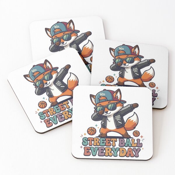 Item preview, Funny Soccer Fox Nope Soccer Everyday Donut Lover Retro Streetball designed and sold by Wear Sculpt.