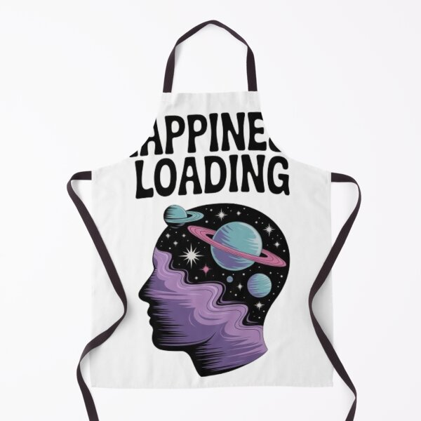 Item preview, Happiness Loading – Cosmic Mind Retro Space Illustration designed and sold by NewUSShop.