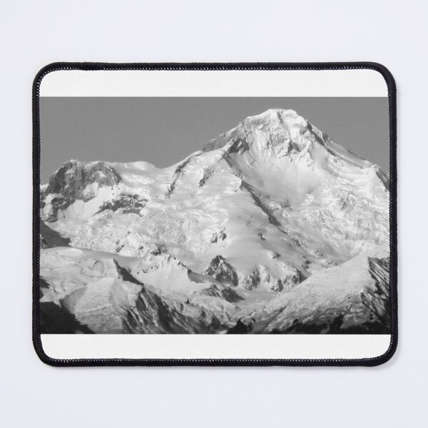 Item preview, Panoramic Mount Iliamna volcano (b&w) designed and sold by zumi.