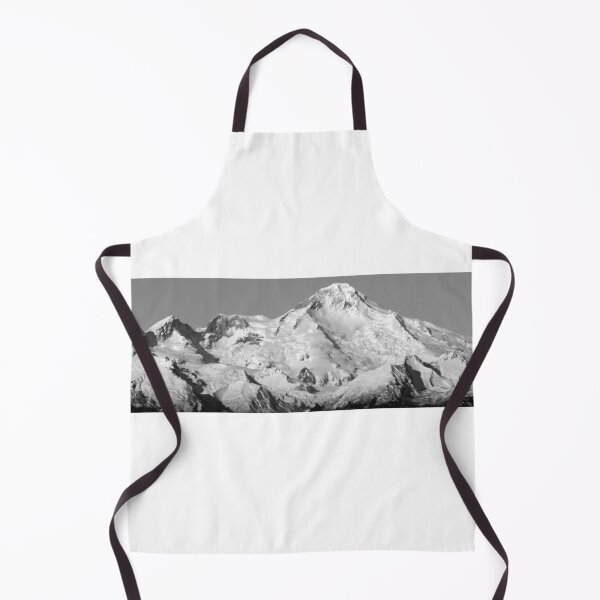 Item preview, Panoramic Mount Iliamna volcano (b&w) designed and sold by zumi.